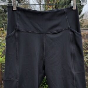 girlfriend collective Black High-Rise Leggings with Pockets